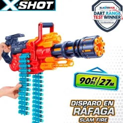 Ametralladora con munición Crusher Excel X-Shot