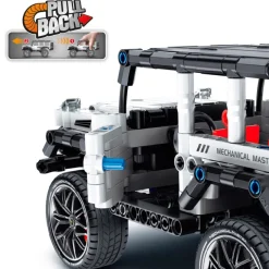 BYM Coche desmontable juguete todoterreno 434 piezas