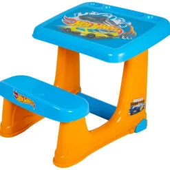 Hot Wheels Pupitre infantil c/asiento y reposapiés