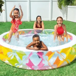 INTEX Piscina hinchable de colores 229x56 cm - 840 litros