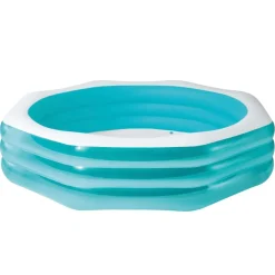 INTEX Piscina hinchable familiar octogonal