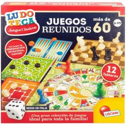 Lisciani Pack 60 juegos de mesa