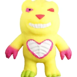 Muñeco elástico antiestrés oso fluorescente Stretchapalz
