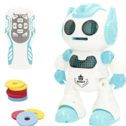 Robot teledirigido lanza discos Warriors