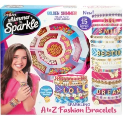 Shimmer 'n Sparkle Kit para hacer pulseras brillantes
