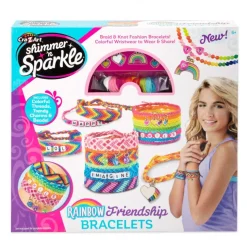 Shimmer 'n Sparkle Kit para hacer pulseras trenzadas