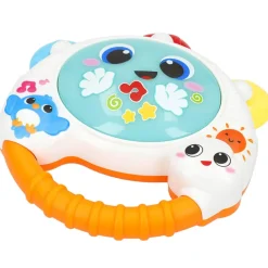 Winfun Pandereta infantil y sonajero c/luz y sonido