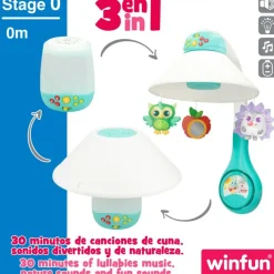 Winfun Proyector para bebé 3 en 1