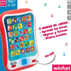 Winfun Tablet educativa c/luz y sonidos en español